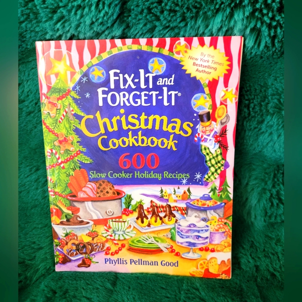 🆕️ Fix-It and Forget-It Christmas Cookbook 600 Slow Cooker Crockpot Recipes 🎄